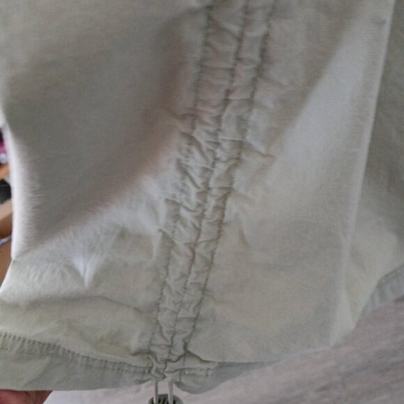 Celebrity Pink Juniors Parachute Maxi Skirt Bungee Hem Back Slit Olive Green XXL - Picture 6 of 12